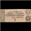 Image 2 : 1864 $5 Confederate Note, T69 Grades xf details