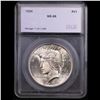 Image 2 : 1924-p Peace Dollar $1 Graded ms66 By SEGS