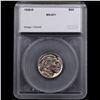 Image 4 : ***Auction Highlight*** 1938-d Buffalo Nickel Near TOP POP! 5c Graded ms67+ By SEGS (fc)