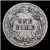 Image 3 : 1909-o Barber Dime 10c Grades xf