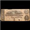 Image 2 : 1864 $5 Confederate Note, T69 Grades vf details
