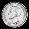 Image 2 : 1944S Australia 3 Pence 3p KM# 37 Grades Select Unc