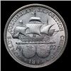Image 3 : 1893 Columbian Old Commem Half Dollar 50c Graded ms65+ By SEGS