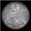Image 2 : 1887-p Seated Liberty Dime 10c Grades Choice+ Unc