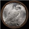 Image 3 : ***Auction Highlight*** Full solid date 1922-p Uncirculated Peace silver dollar roll, 20 coins (fc)