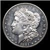 Image 2 : 1881-s Morgan Dollar $1 Grades Choice Unc PL