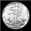 Image 2 : 1944-p Walking Liberty Half Dollar 50c Grades Choice+ Unc