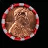 Image 2 : Shotgun Lincoln 1c roll, 1980-d 50 pcs Bank Wrapper.
