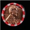 Image 2 : Shotgun Lincoln 1c roll, 1960-d 50 pcs Bank Wrapper.