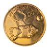 Image 1 : Gus Grissom's Apollo 1 Gold Fliteline Medallion