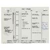 Image 1 : Buzz Aldrin's Apollo 11 Flown Flight Plan Page