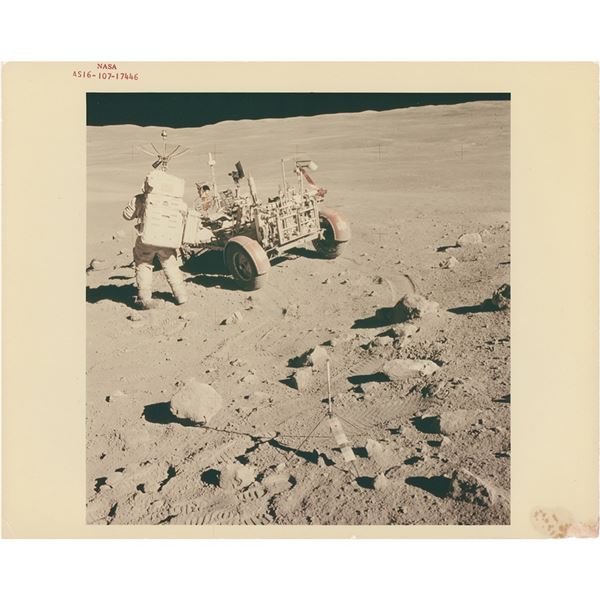 Charlie Duke Original Vintage NASA Photograph