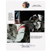 Image 30 : Gene Cernan's Apollo 17 Flown Lunar Surface-Used EVA-1 Cuff Checklist