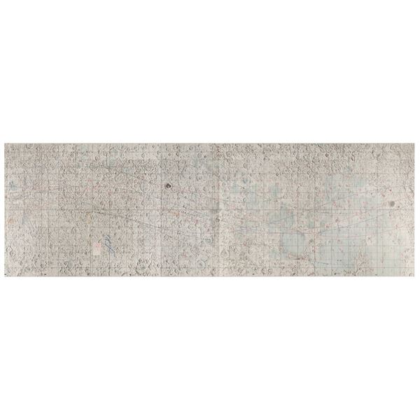 Gene Cernan's Apollo 17 Flown Lunar Contingency Chart
