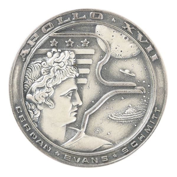 Apollo 17 Unflown Robbins Medallion