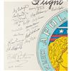 Image 2 : Apollo 17 'Flight Team Reunion' Multisigned Poster