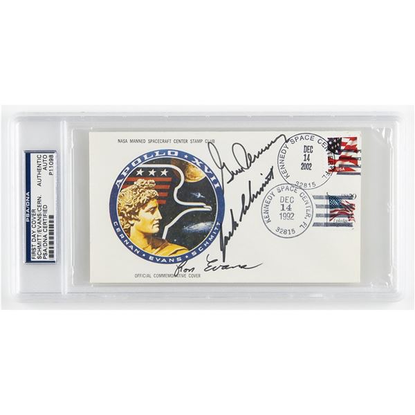 Apollo 17 Signed Anniversary Cover