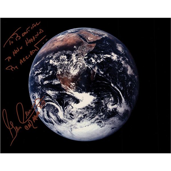 Gene Cernan Signed Photograph