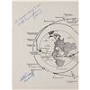 Image 3 : Apollo Astronauts (10) Signed Lunar Landing Mission Profile