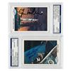 Image 1 : Moonwalkers (7) Signed Space Shots Trading Cards