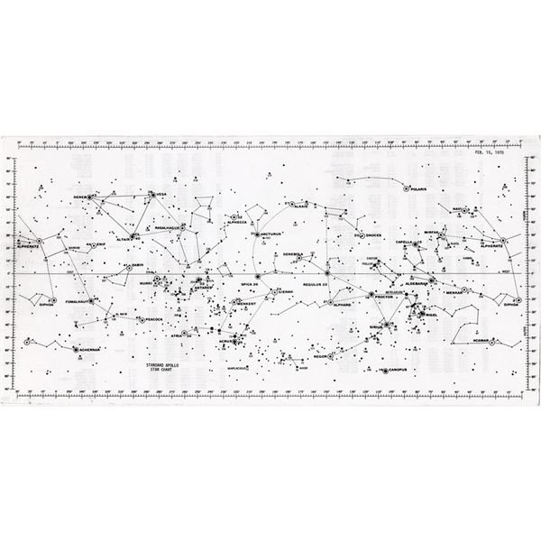 Standard Apollo Star Chart