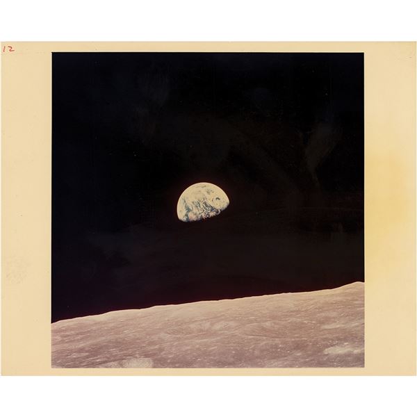 Apollo Original Vintage 'Earthrise' Photograph