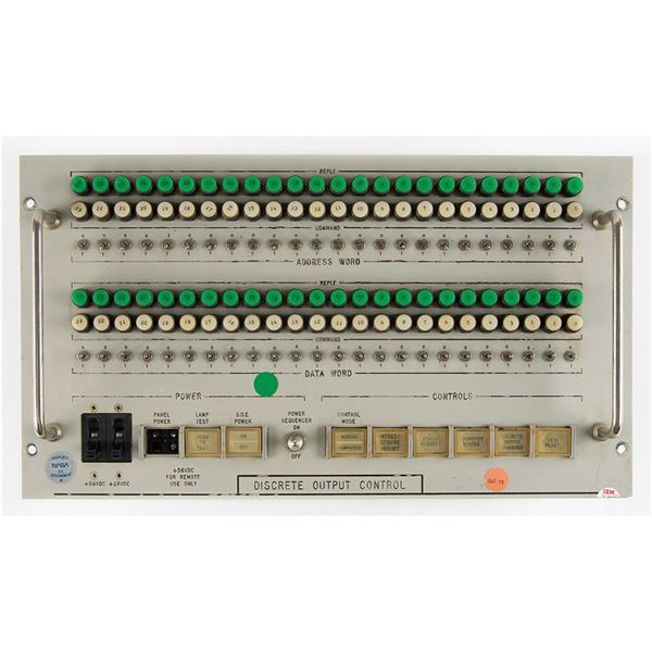 NASA Discrete Output Control Panel