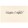 Image 1 : Christopher Kraft Signature