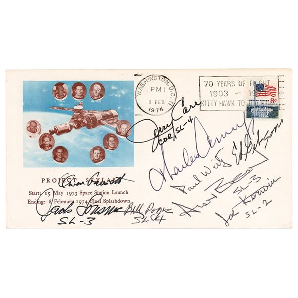 Project Skylab Multi-Signed Cover