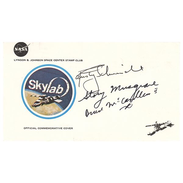 Skylab 2 Backup Crew Signed Cover