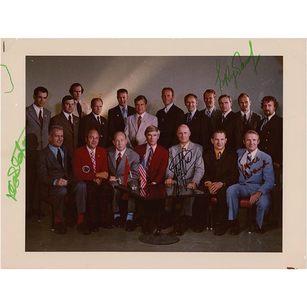 Apollo-Soyuz Signed Photograph