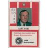 Image 1 : Neil Armstrong's Signed Rogers Commission ID Badge