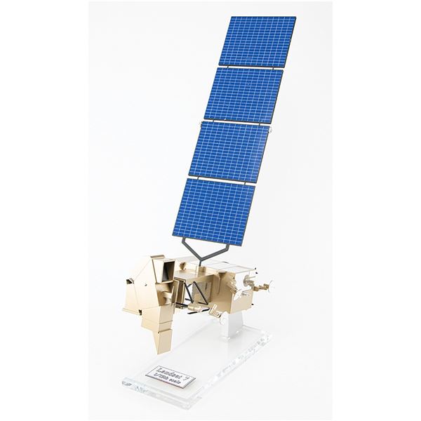 Landsat 7 Satellite Model