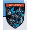 Image 2 : SpaceX Dragon Employee Patch with Flown Parachute Fabric