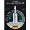 Image 2 : SpaceX Falcon Heavy Flown Thread Patch Certificate