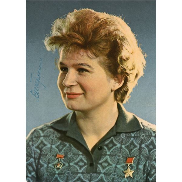 Valentina Tereshkova Signed Photograph