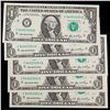 Image 2 : 5x Consecutive 2006 $1 Federal Reserve Notes (Atlanta, GA), All CU Grades CU