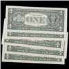 Image 3 : 5x Consecutive 2006 $1 Federal Reserve Notes (Atlanta, GA), All CU Grades CU