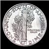 Image 3 : 1941-p Mercury Dime 10c Grades GEM+ FSB