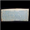 Image 3 : 1864 $10 Confederate Note, T68 Grades Select AU