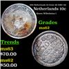 Image 1 : 1918 Netherlands 10 Cents 10c KM# 145 Grades Select Unc