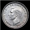 Image 2 : 1943D Australia 3 Pence 3p KM# 37 Grades Select+ Unc