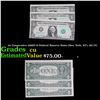 Image 1 : 3x Consecutive 1969D $1 Federal Reserve Notes (New York, NY), All CU Grades CU