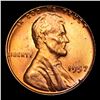 Image 2 : 1957-p Lincoln Cent 1c Grades Choice Unc RD