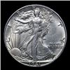 Image 2 : 1941-d Walking Liberty Half Dollar 50c Grades Select Unc