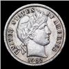 Image 2 : 1902-p Barber Dime 10c Grades xf+