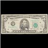 Image 2 : **Star Note** 1988 $5 Green Seal Federal Reserve Note (Atlanta, GA) Grades vf+