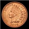 Image 2 : ***Auction Highlight*** 1890 Indian Cent 1c Graded ms65+ rb By SEGS (fc)