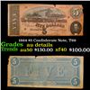 Image 1 : 1864 $5 Confederate Note, T69 Grades AU Details