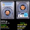 Image 1 : PCGS 1951-p Lincoln Cent 1c Graded ms65 rd By PCGS